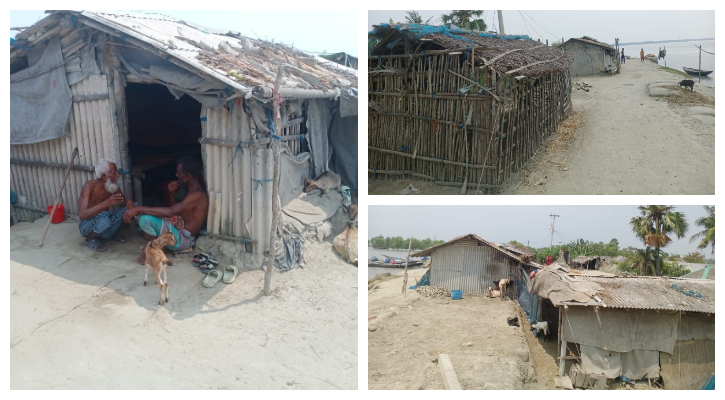 ঈদ আনন্দ নেই বাড়িঘরহারা প্রতাপনগরের ৩ শতাধিক পরিবারে!  